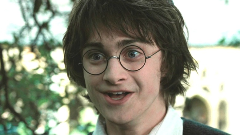 Harry Potter smiling