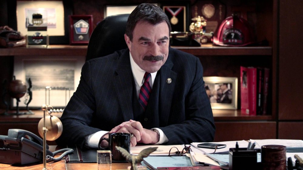 Frank Reagan has a lot of mementos on Blue Bloods