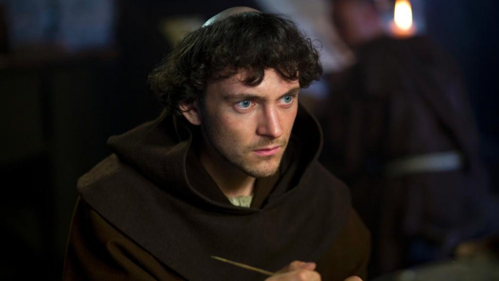 George Blagden as Athelstan on Vikings season 1