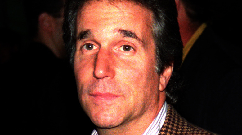 Henry Winkler posing