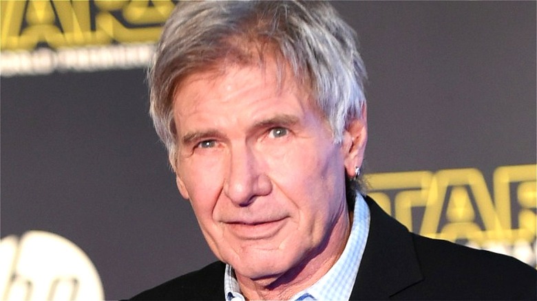 Harrison Ford smirking