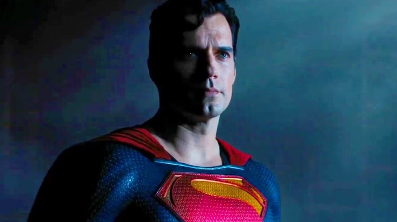 Henry Cavill as Superman in his Black Adam cameo