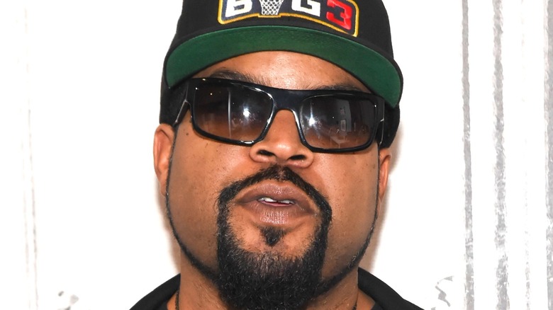Ice Cube in closeup 