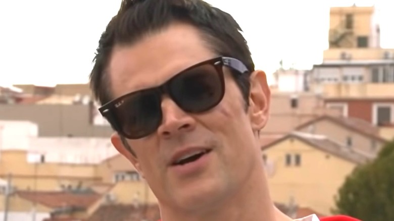 Johnny Knoxville smiling