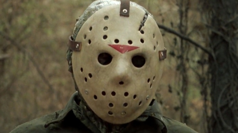 Jason Voorhees in the woods