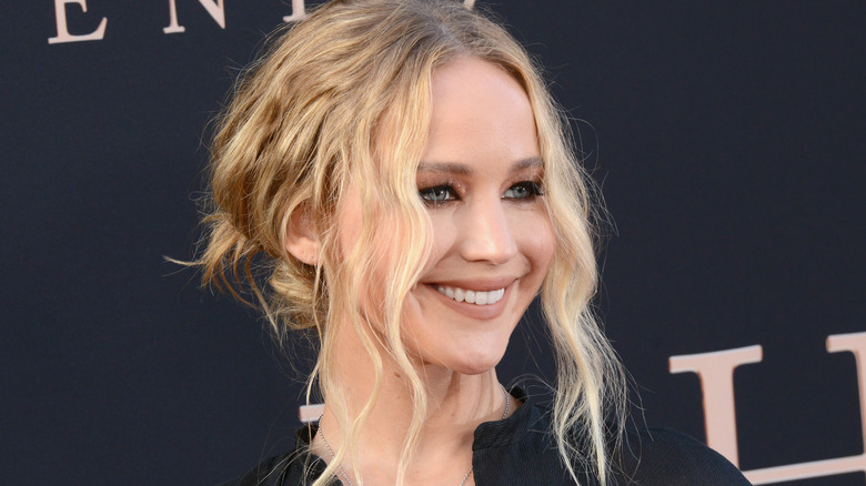 Jennifer Lawrence smiling