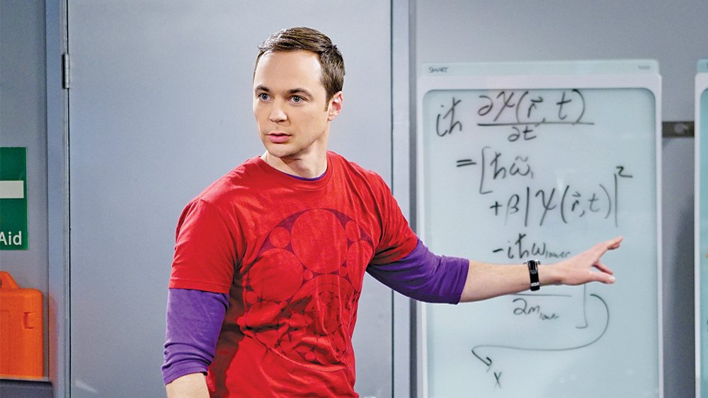 Jim Parsons as Sheldon on The Big Bang Theory