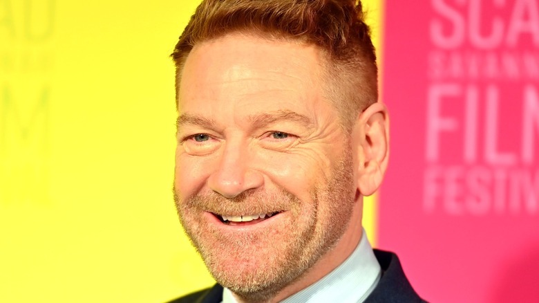 Kenneth Branagh smiling