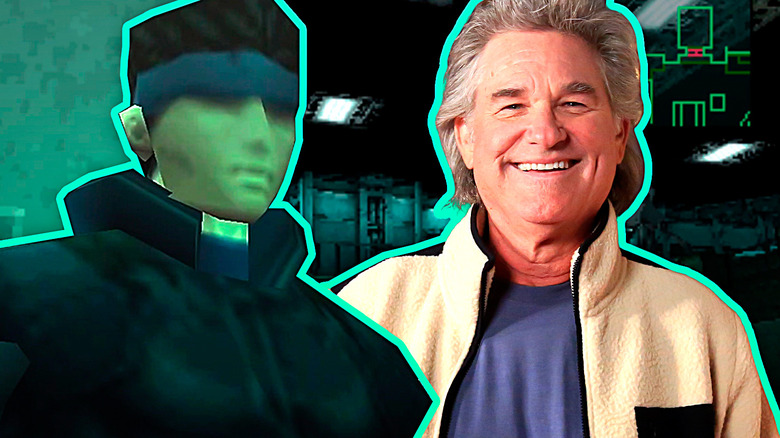 Solid Snake and Kurt Russell