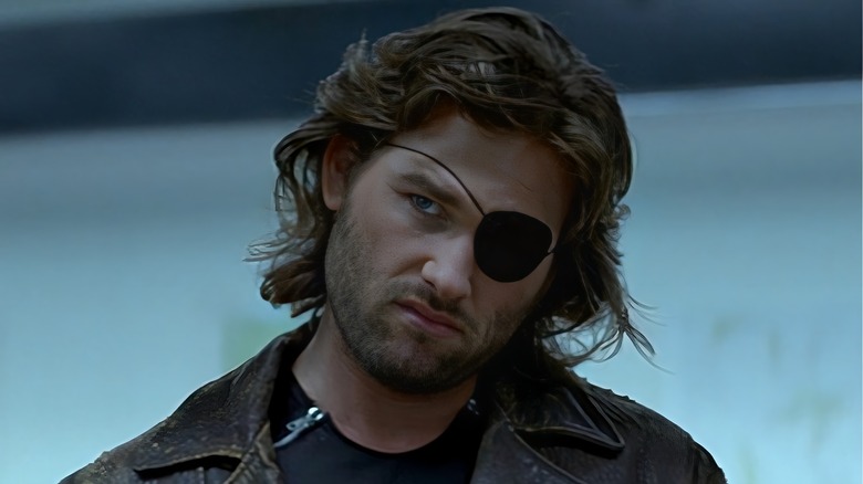 Snake Plissken looking angry 