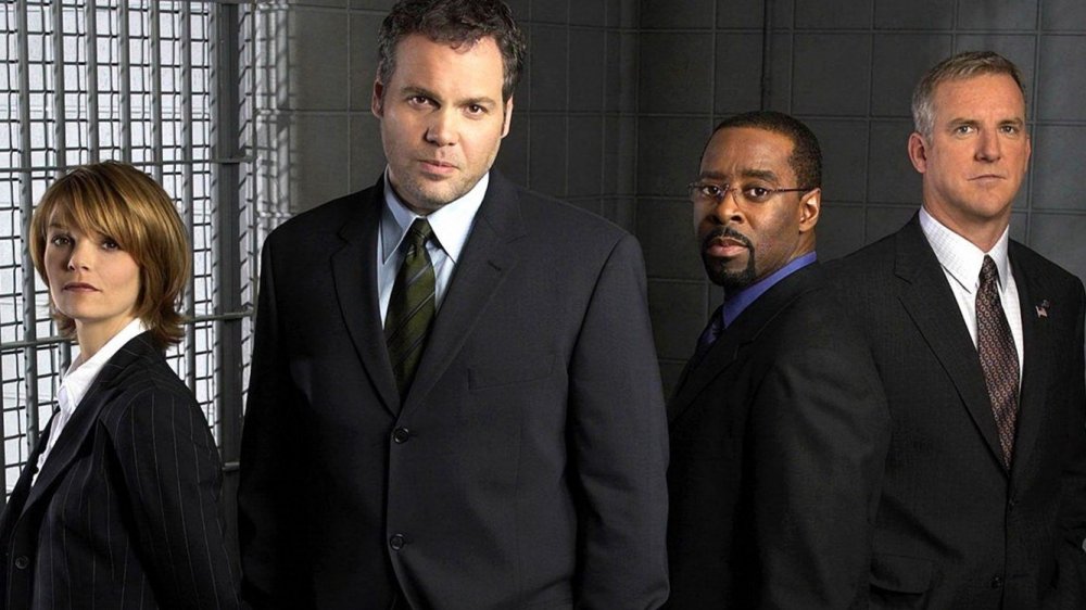 the original cast of Law and Order: Criminal Intent as they appeared in season one