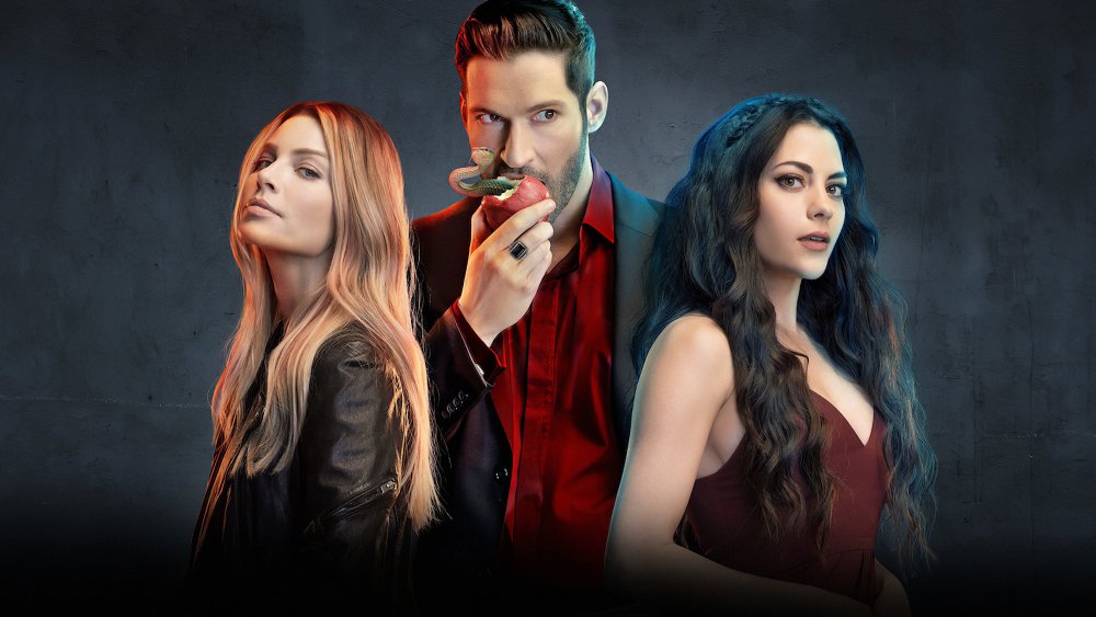 Tom Ellis, Lauren German and Lesley-Ann Brandt on Lucifer