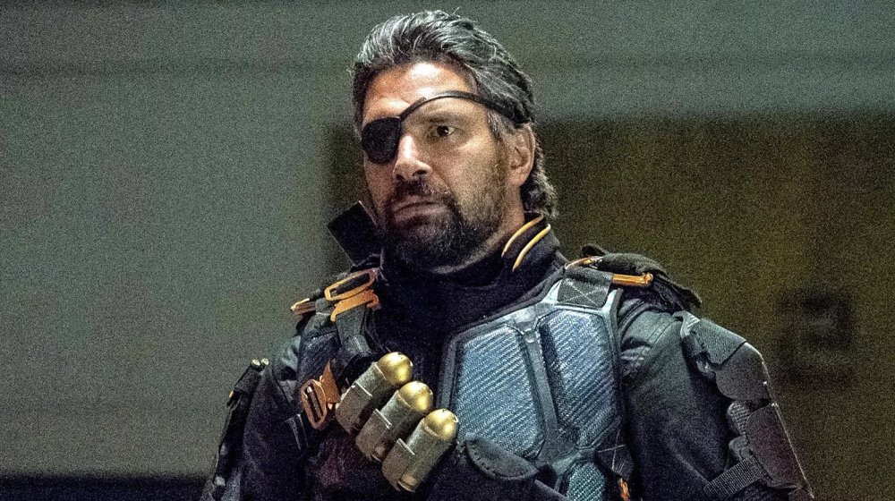 Manu Bennett as Deathstroke on Arrow