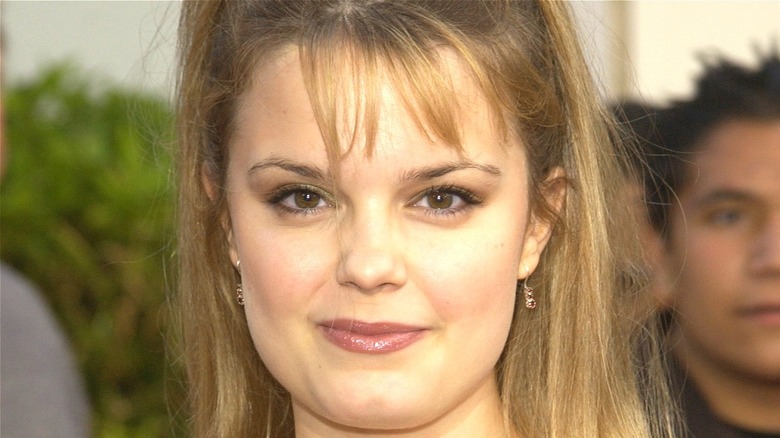 Kimberly J Brown smiling at event