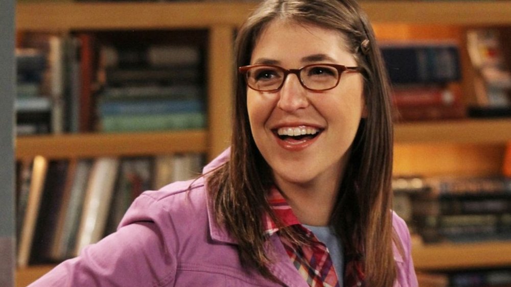 Mayim Bialik as Amy on The Big Bang Theory