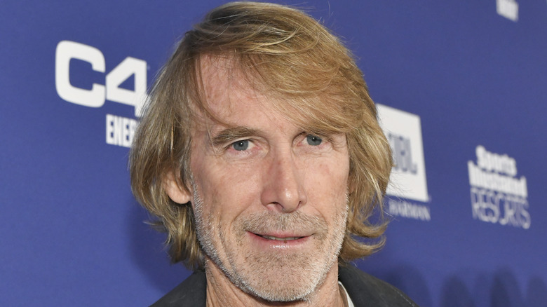 Michael Bay smirking