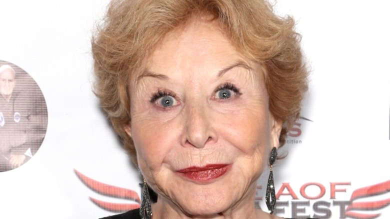 Michael Learned smiles