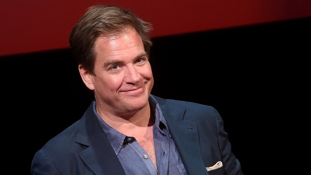 Michael Weatherly during a press event for Bull