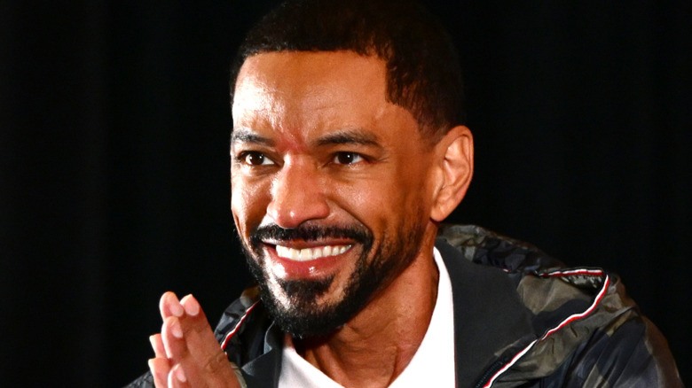 Laz Alonso smiling