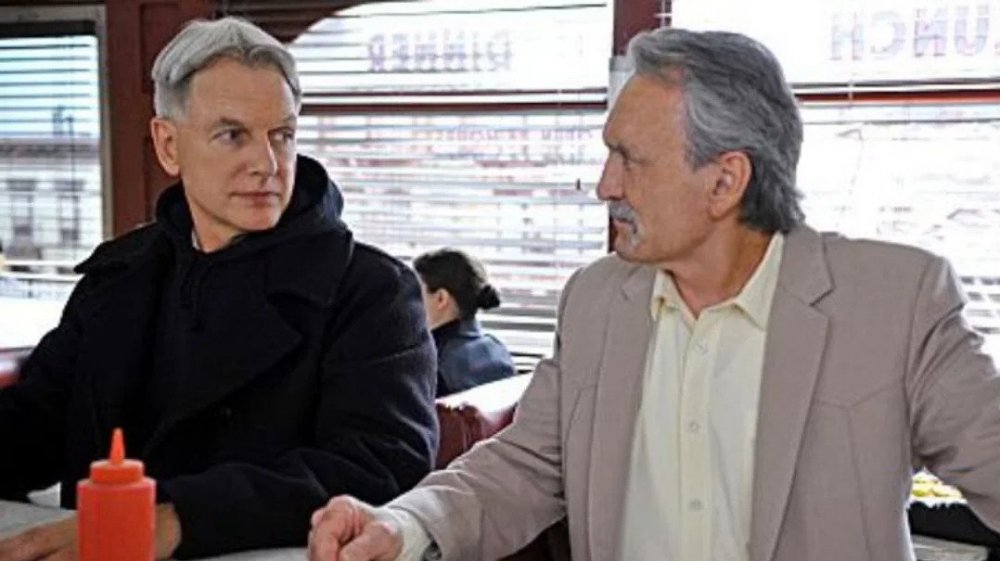 Mark Harmon and Muse Watson on NCIS