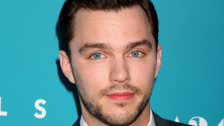 Nicholas Hoult posing