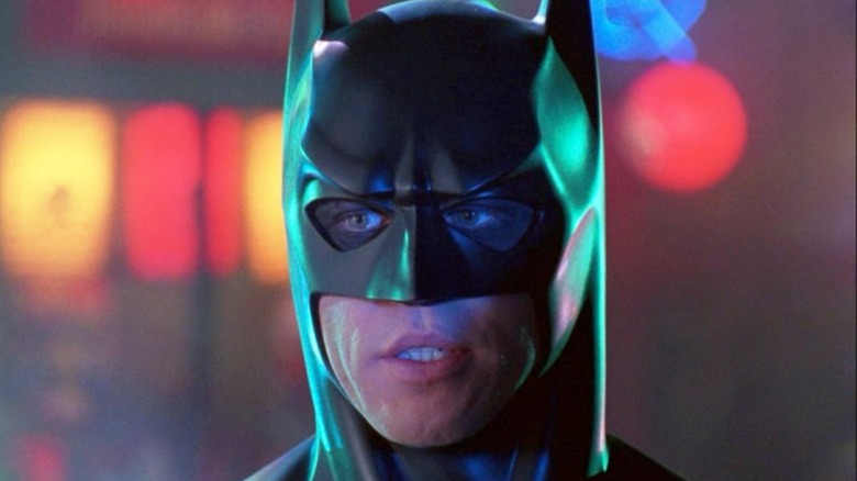 Val Kilmer's Batman speaking to someone