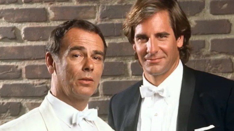 Scott Bakula and Dean Stockwell in Quantum Leap