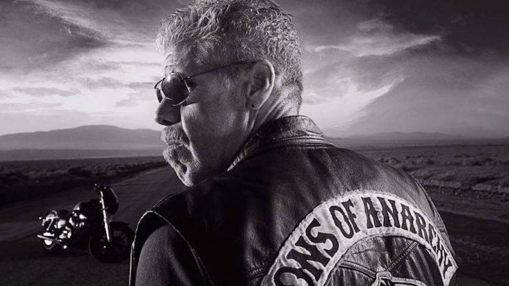 Ron Perlman as Clay Morrow on Sons of Anarchy