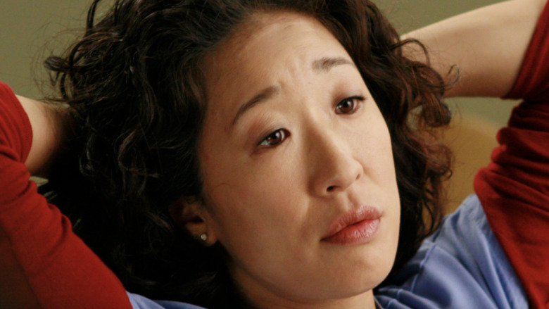 Sandra Oh Cristina Yang red sleeves