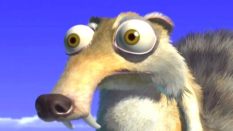 Scrat having a mental breakdown