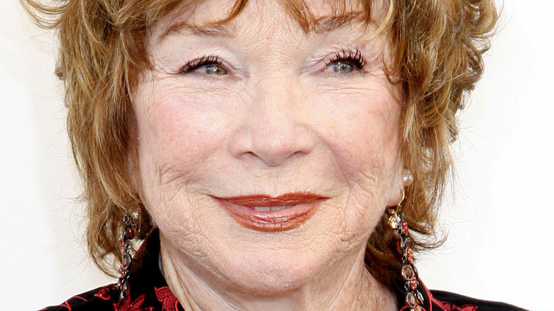 Shirley MacLaine smiling