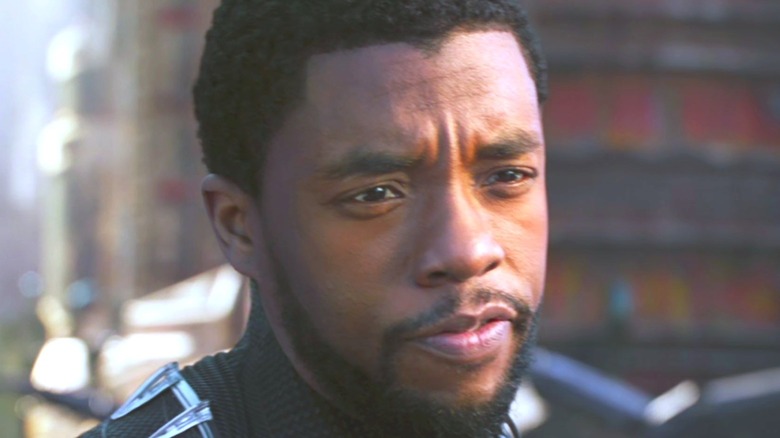 Boseman appears in Black Panther 