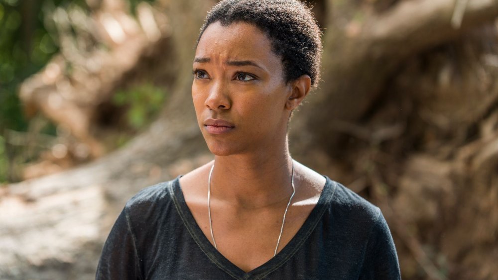 Sonequa Martin-Green as Sasha Williams on The Walking Dead