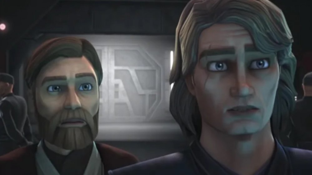 Obi-Wan Kenobi and Anakin Skywalker from The Clone Wars