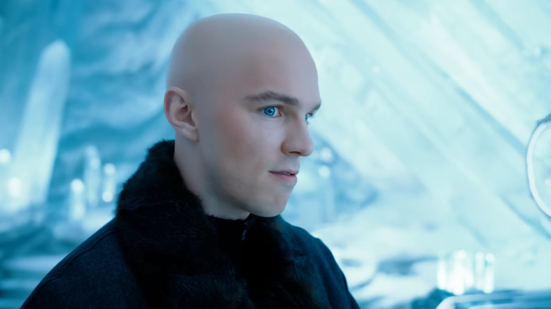 Lex Luthor in the Fortress of Solitude in Superman (2025)