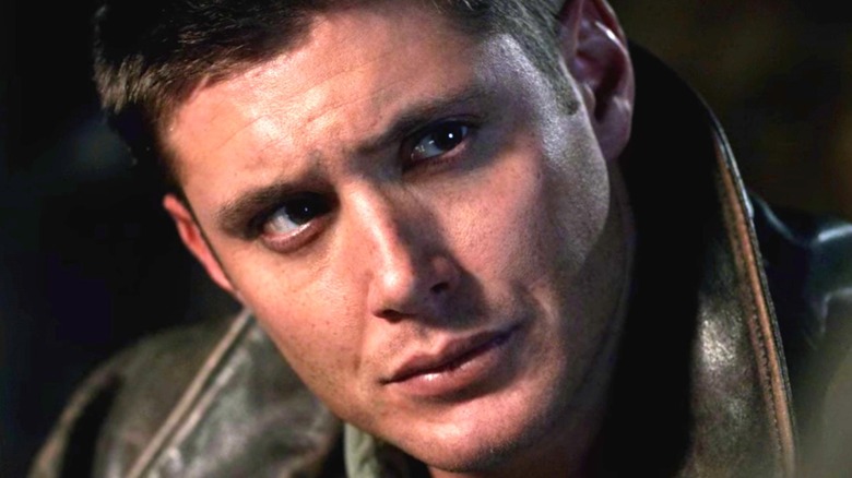 Dean scowling on Supernatural