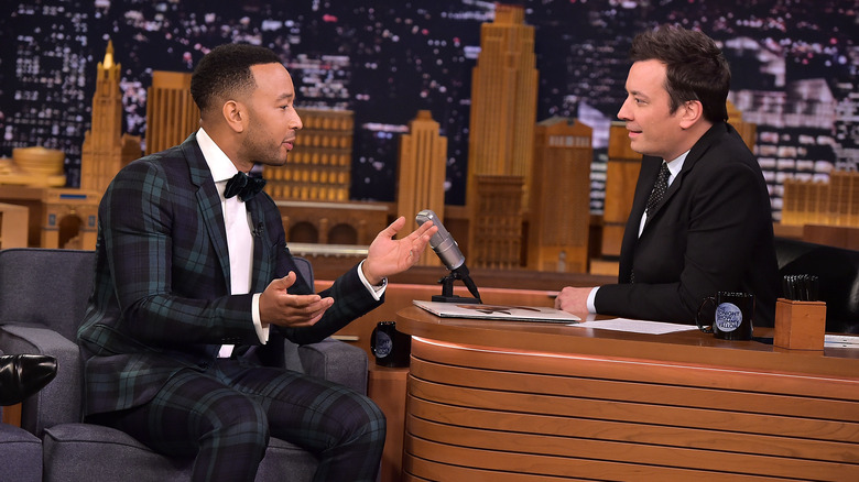 Jimmy Fallon and John Legend interview