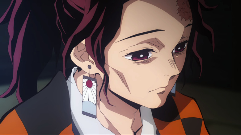 How Tanjiro Got The Hanafuda Earrings?  Demon Slayer Hindi #shorts #anime # demonslayer #tanjiro 