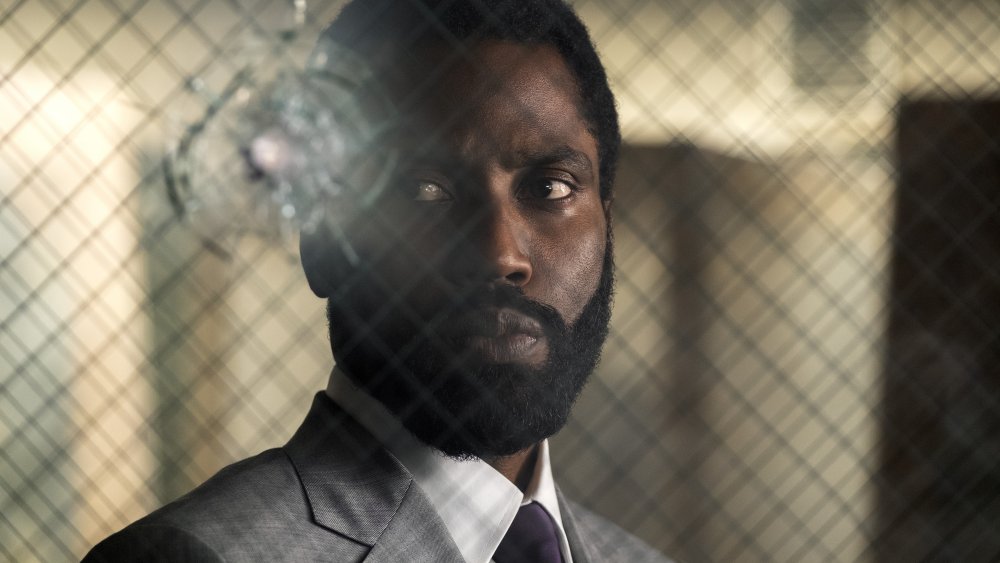 John David Washington as the protagonist in Tenet