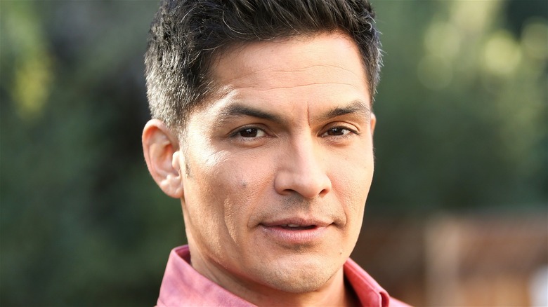 Nicholas Gonzalez smirking