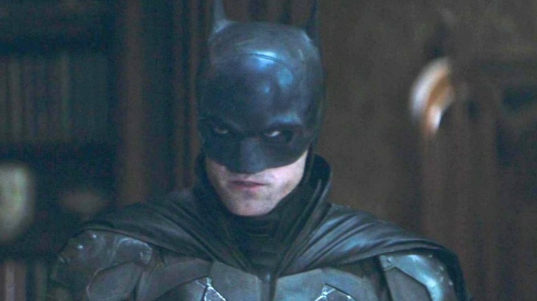 Batman looking intense