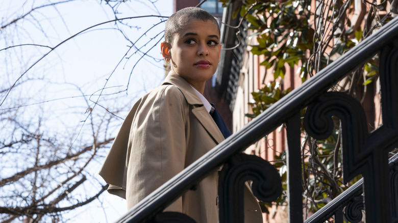 Julien looking over shoulder