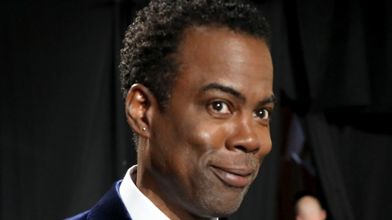 Chris Rock is seen backstage during the 94th Annual Academy Awards at Dolby Theatre on March 27, 2022 in Hollywood, California.