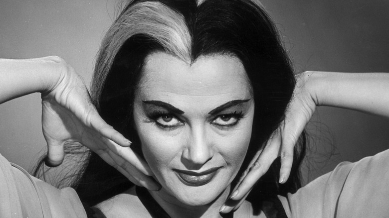 Lily Munster smiling