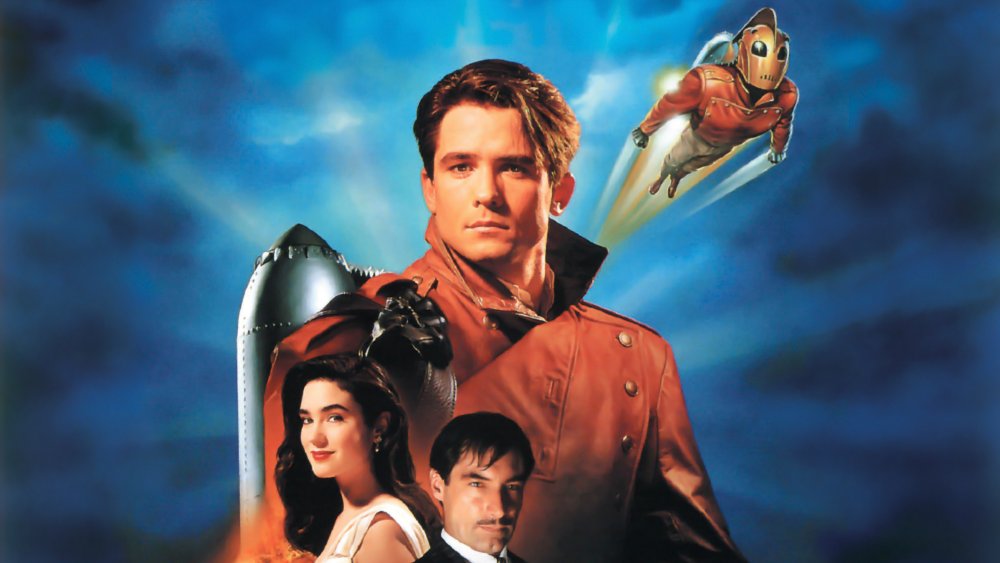 Promotional poster for Disney's 1991 film The Rocketeer