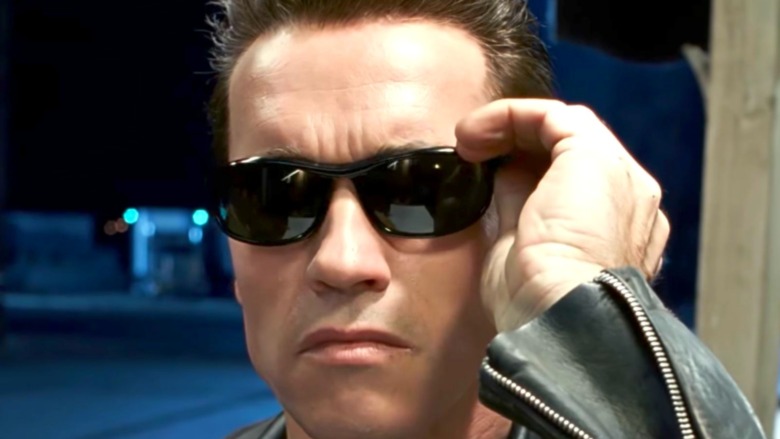 Arnold as the Terminator