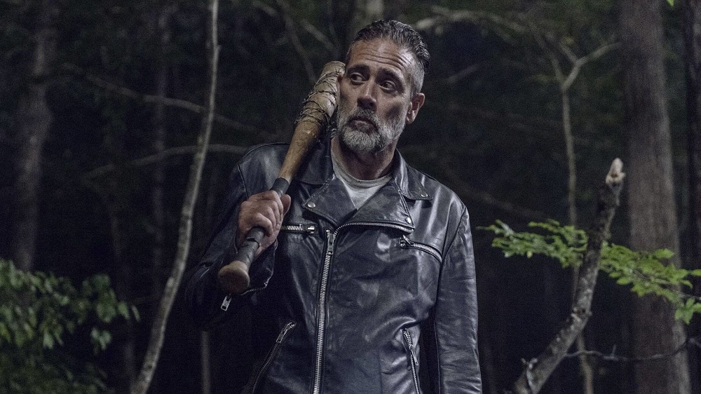 Jeffrey Dean Morgan as Negan on The Walking Dead