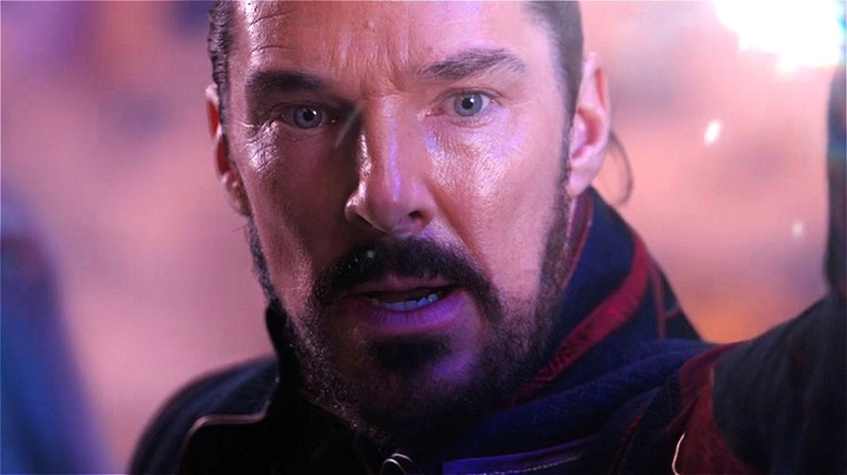 Doctor Strange looking terrified