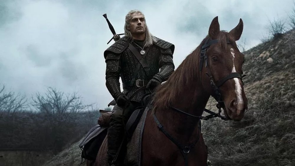 Henry Cavill as Geralt on The Witcher