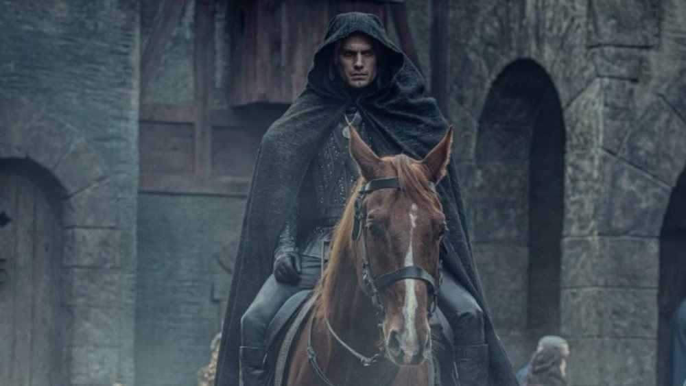 Geralt and Roach on The Witcher